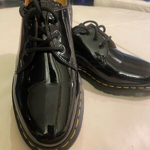 Dr. Martens 1461 Black Patent Leather Women's Oxfords - NWOT